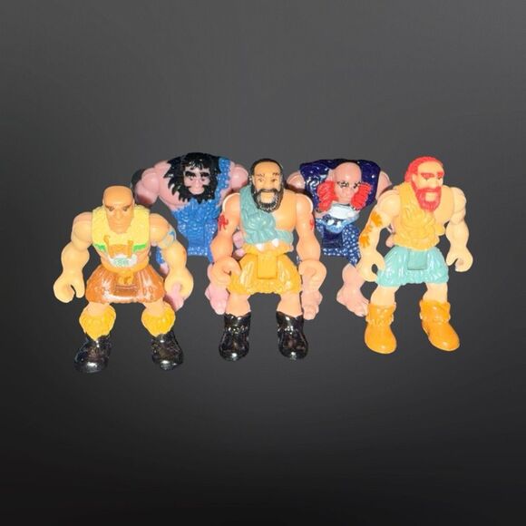 FP Imaginext T-Rex Playset Sabertooth Caveman Dinosaurs Island Figures 2.5” A6 - Picture 13 of 15